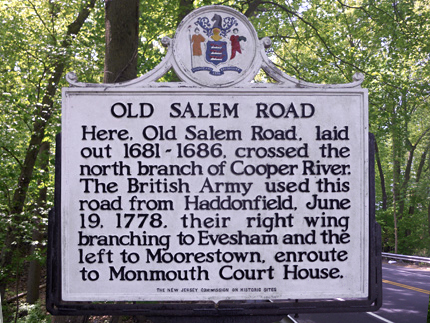 Cherry Hill New Jersey in the Revolutionary War