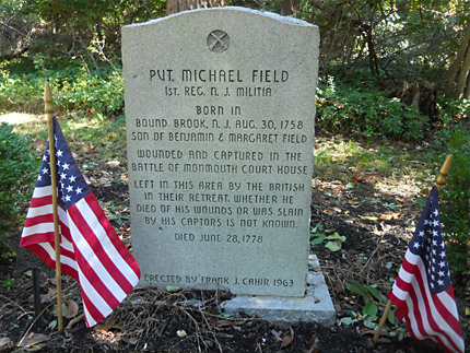 Revolutionary War in Colts Neck NJ