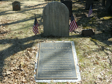 Douwe Talema grave
