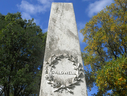 Reverend James Caldwell and Hannah Caldwell Gravesite