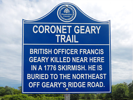 Coronet Francis Geary Memorial