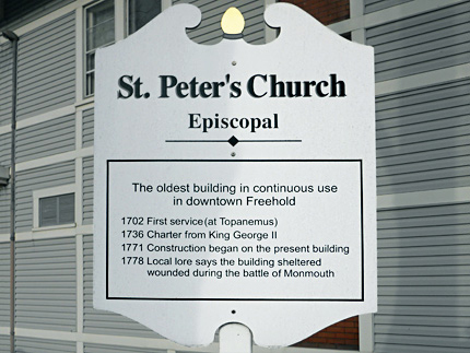 Freehold in the Revolutionary War