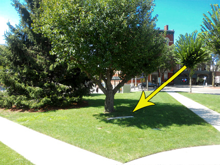 Site of the Burned Courthouse and Jail