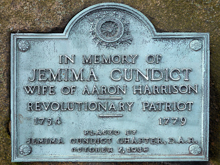 Jemima Condict Gravesite