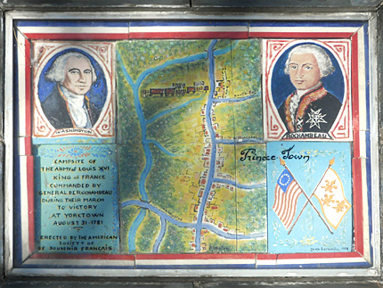 1781 French Troops Encampment in Princeton