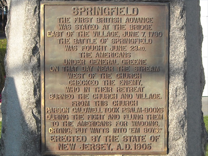 Presbyterian Church, Springfield NJ
