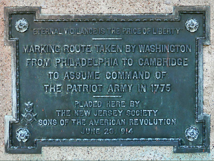 George Washington- Trenton NJ