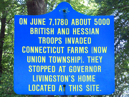 Union NJ in the Revolutionary War Union NJ in the Revolutionary War