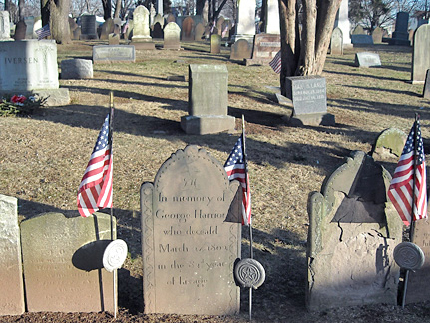 Reverend Azel Roe grave site