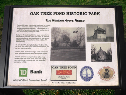 Oak Tree Pond Historic Park