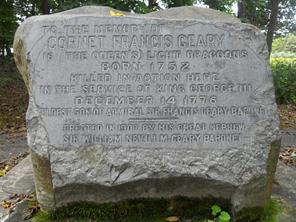 Coronet Francis Geary Memorial