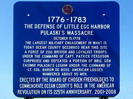 Little Egg Harbor, New Jersey in the Revolutionary War