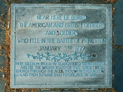 Colonnade - Princeton Battlefield Memorial