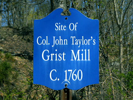 Colonel John Taylor's Grist Mill