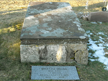 General William Winds Gravesite