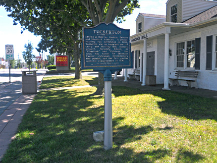 Tuckerton Historic Marker